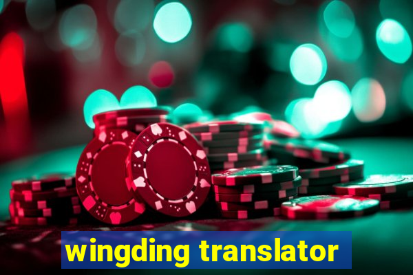 wingding translator