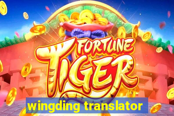 wingding translator