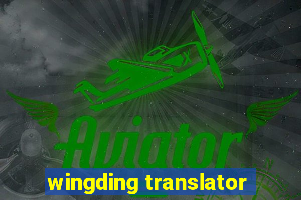 wingding translator