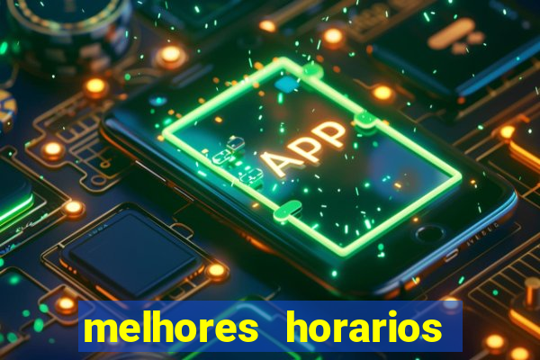 melhores horarios para jogar fortune ox