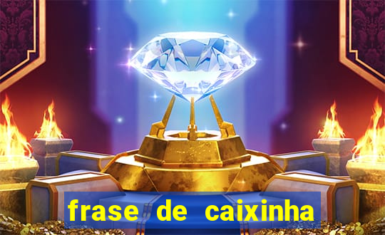 frase de caixinha de natal