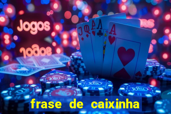 frase de caixinha de natal