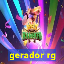 gerador rg