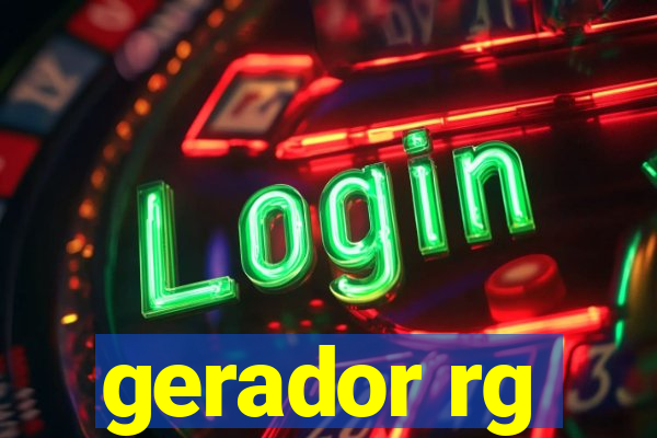 gerador rg