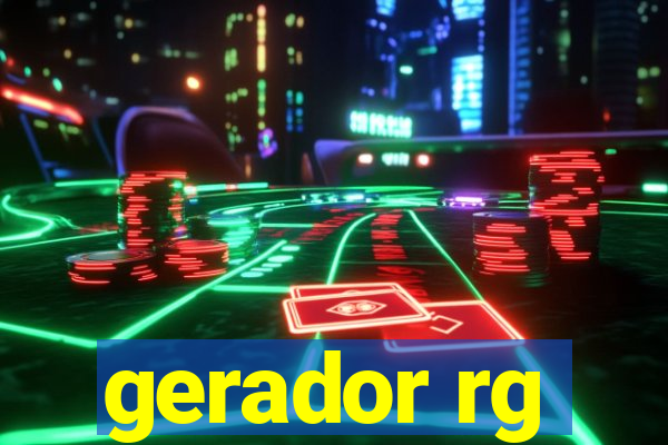 gerador rg