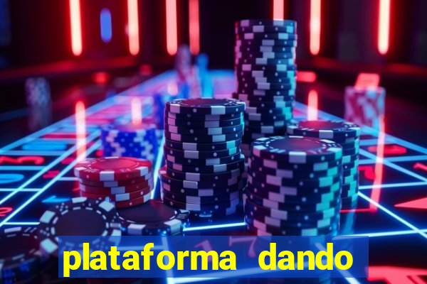 plataforma dando bonus de cadastro