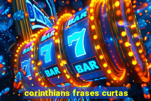 corinthians frases curtas