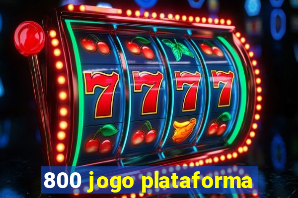 800 jogo plataforma