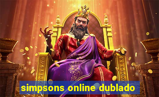 simpsons online dublado