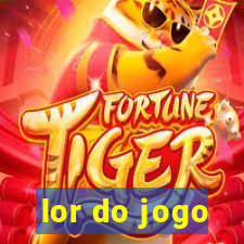 lor do jogo