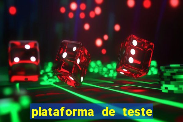 plataforma de teste pg demo