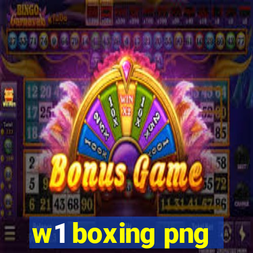 w1 boxing png