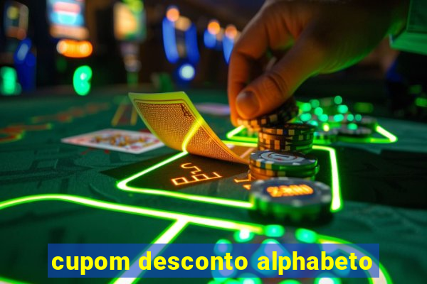 cupom desconto alphabeto