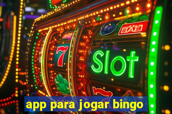 app para jogar bingo