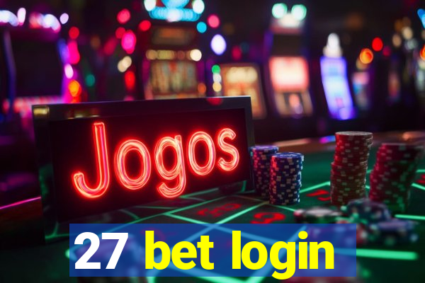 27 bet login