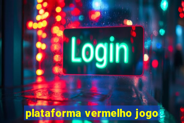 plataforma vermelho jogo