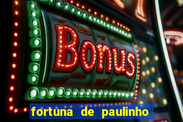 fortuna de paulinho roupa nova