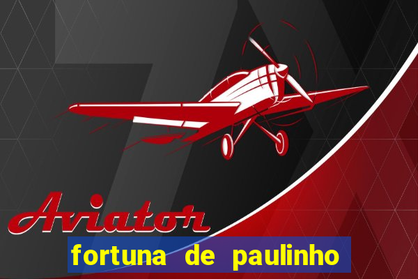 fortuna de paulinho roupa nova