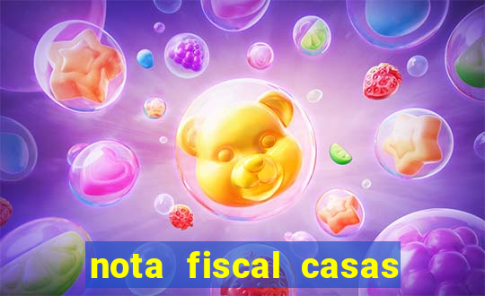 nota fiscal casas bahia 2 via