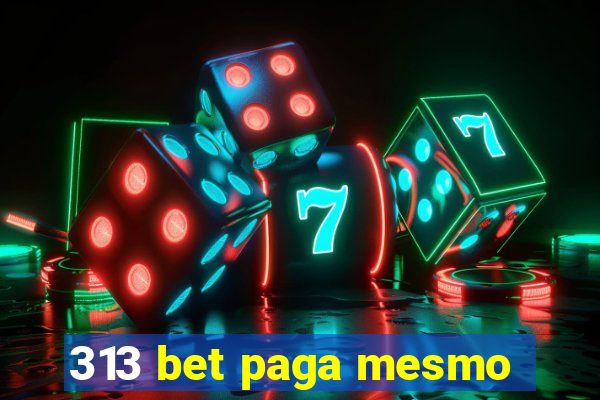 313 bet paga mesmo