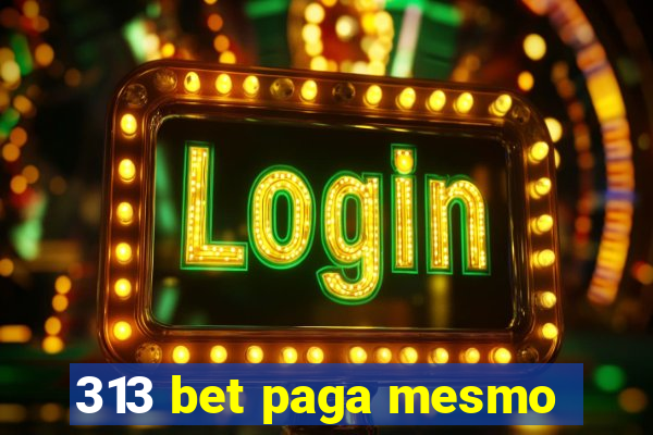 313 bet paga mesmo