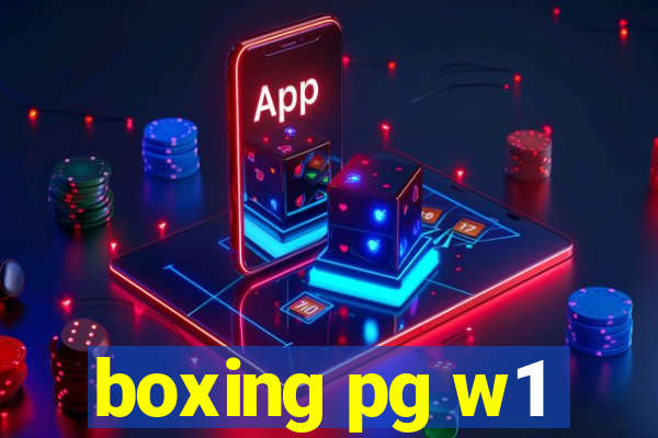 boxing pg w1