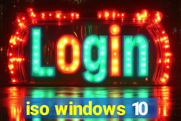 iso windows 10