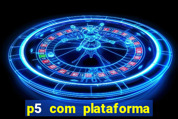 p5 com plataforma de jogos