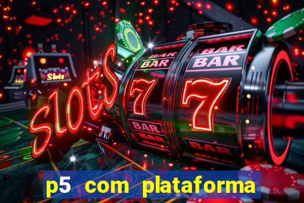 p5 com plataforma de jogos