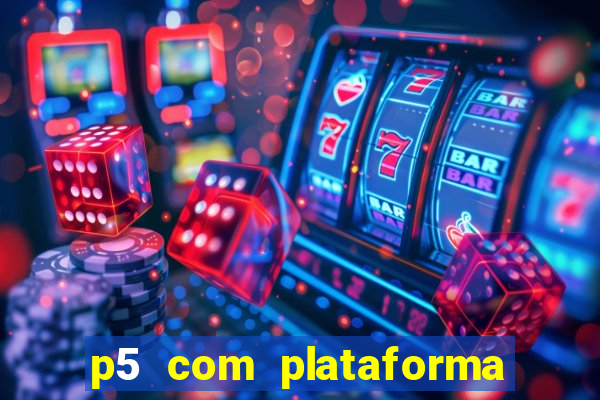 p5 com plataforma de jogos