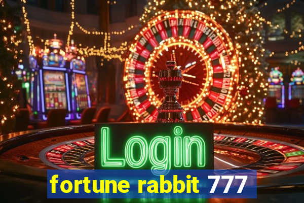 fortune rabbit 777