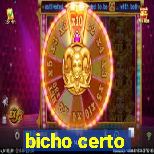 bicho certo