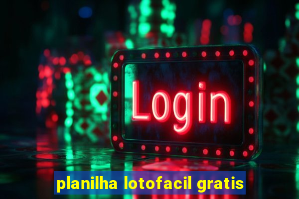 planilha lotofacil gratis