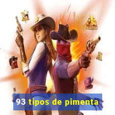 93 tipos de pimenta