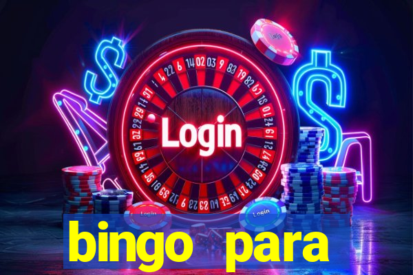 bingo para despedida de solteira para imprimir