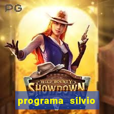 programa silvio santos de hoje foi gravado quando