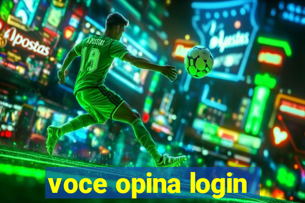 voce opina login