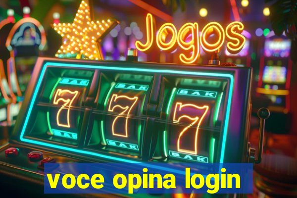 voce opina login