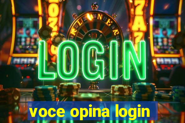 voce opina login