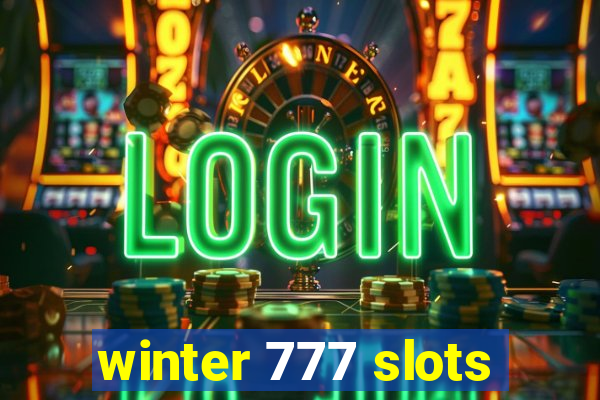 winter 777 slots