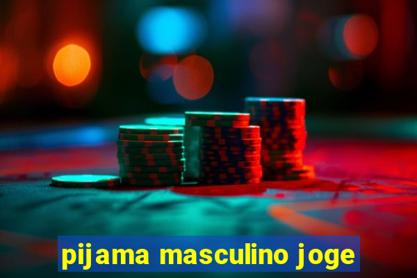 pijama masculino joge