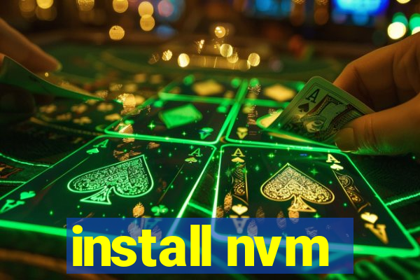 install nvm