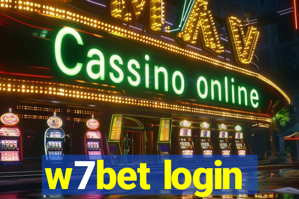 w7bet login