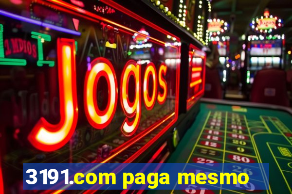 3191.com paga mesmo