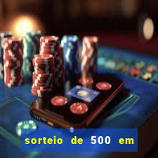 sorteio de 500 em cash toda segunda feira novibet como funciona