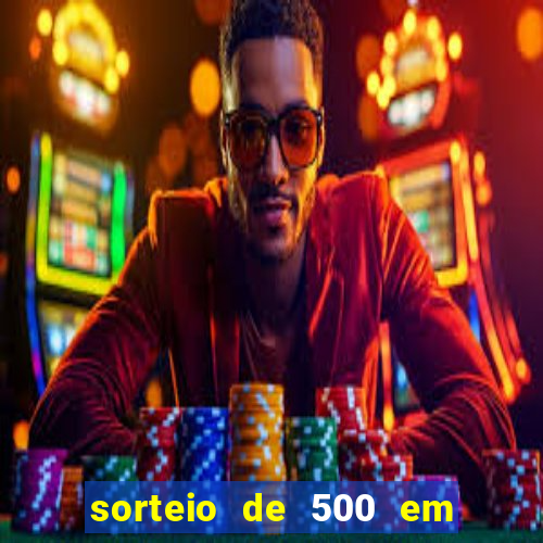 sorteio de 500 em cash toda segunda feira novibet como funciona