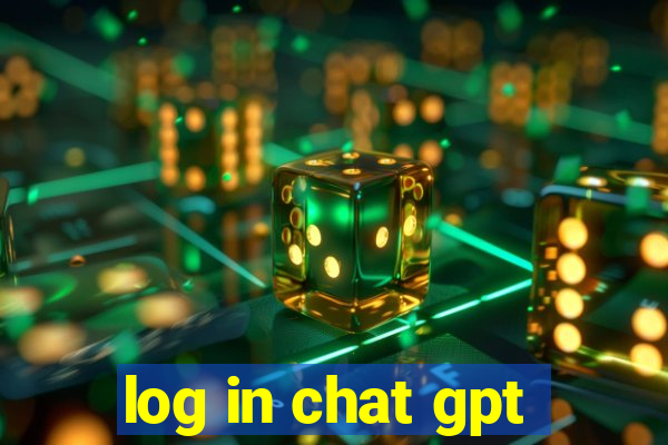 log in chat gpt