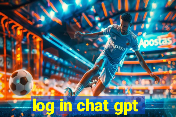 log in chat gpt