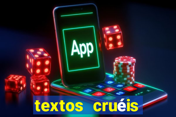 textos cruéis demais para serem lidos rapidamente pdf