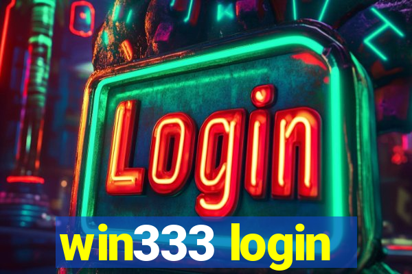 win333 login